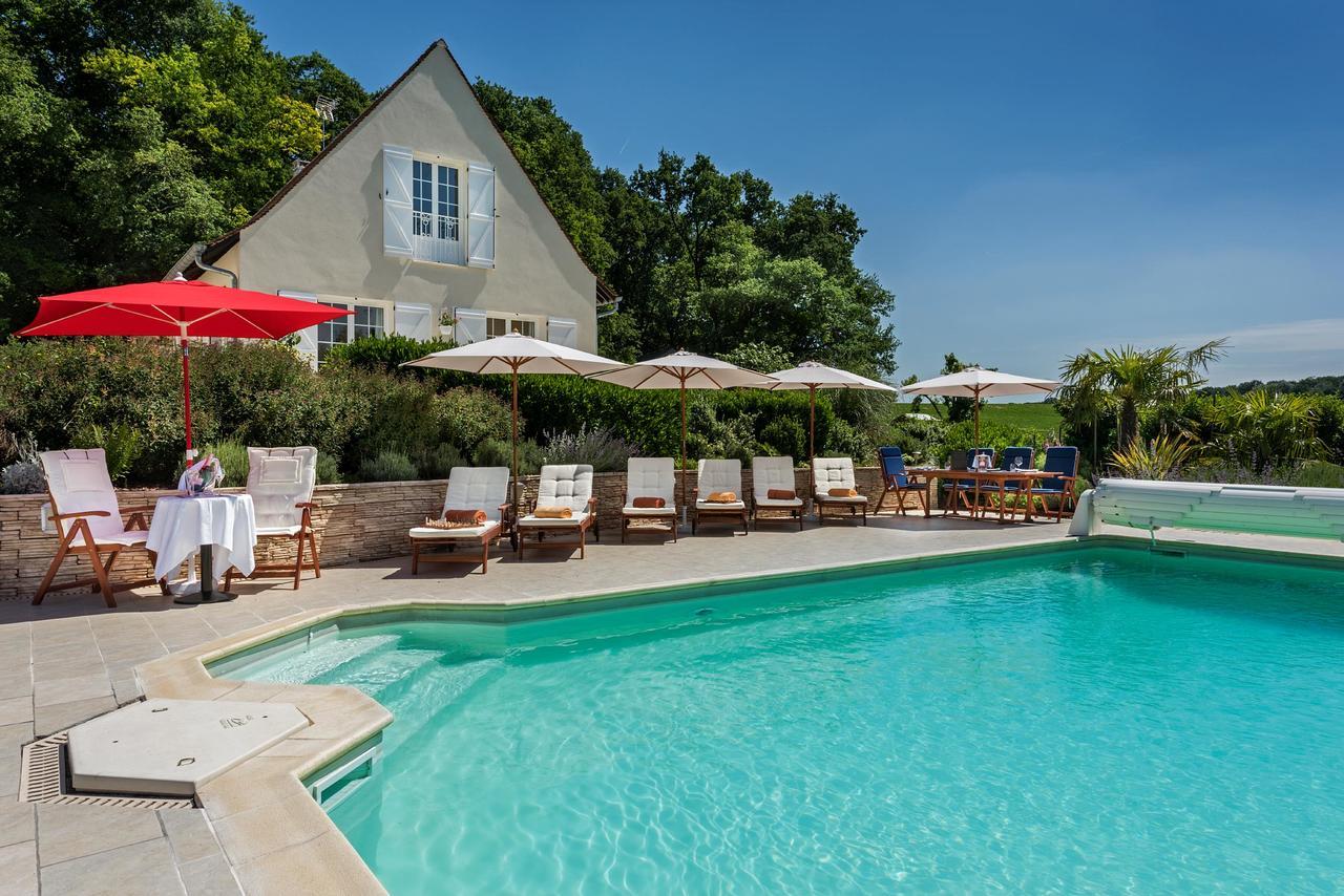 Domaine Du Bois Des Anges Bed & Breakfast Germigny-l'Eveque Bagian luar foto